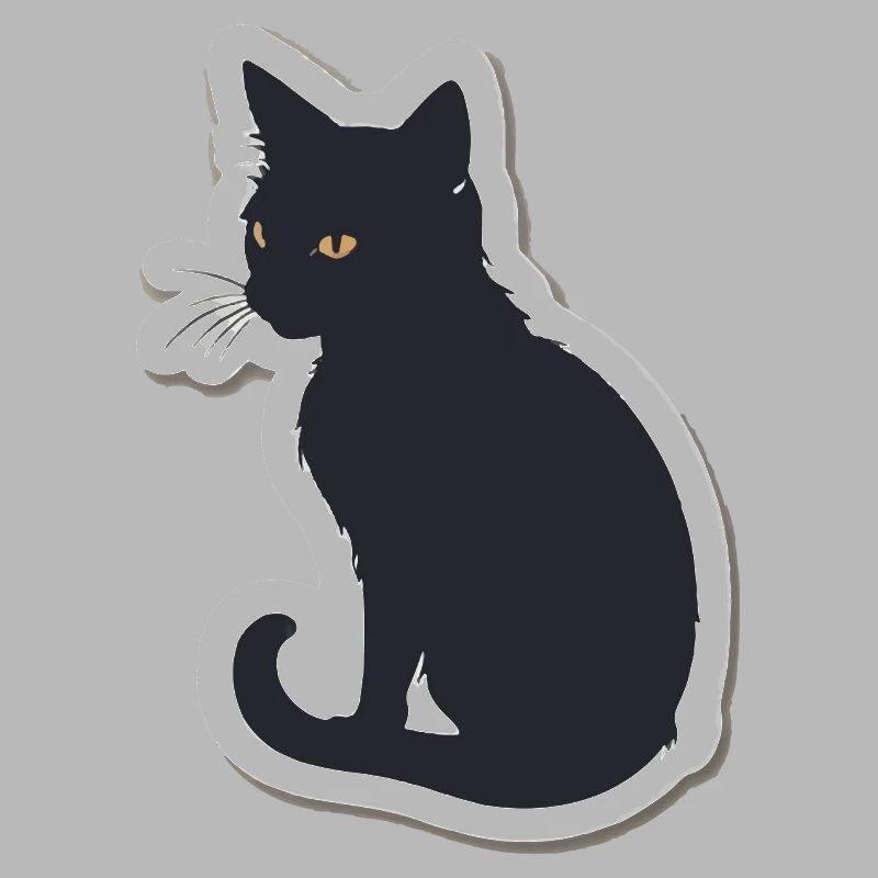 Silhouette de chat