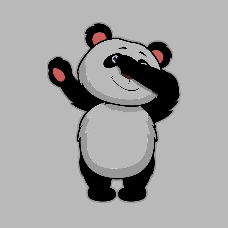Dabbing Panda Bear - Dab Panda