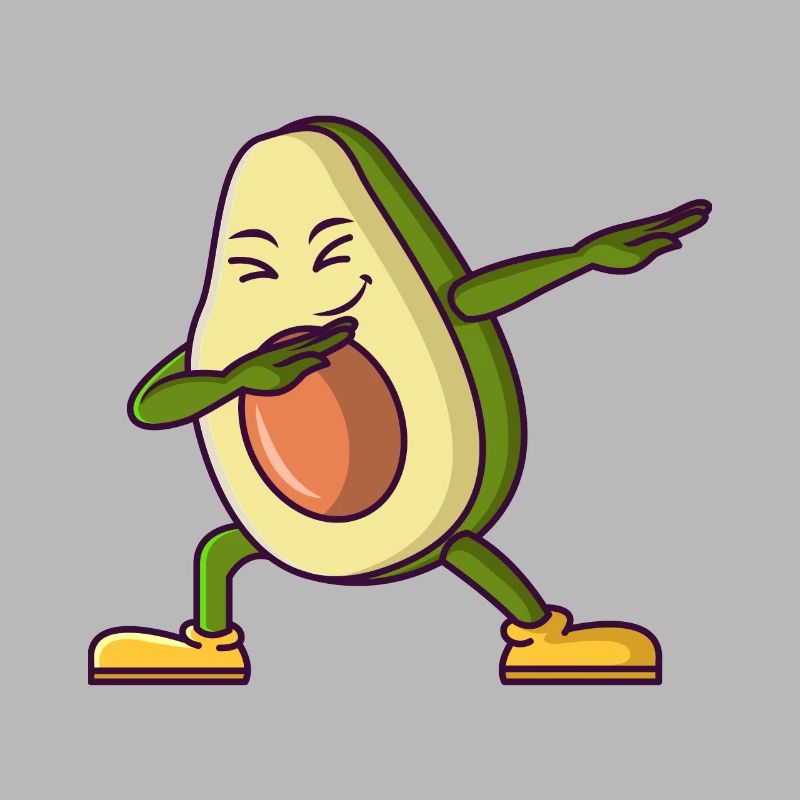 Dabbing Avocado Dab Gift