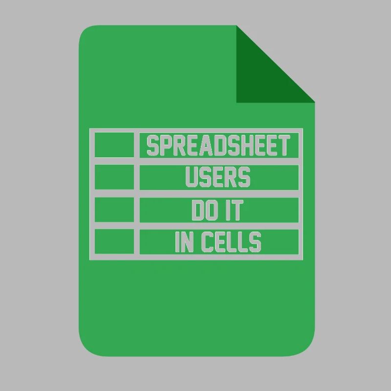 Les utilisateurs de feuilles de calcul le font dans les cellules Comptable Excel