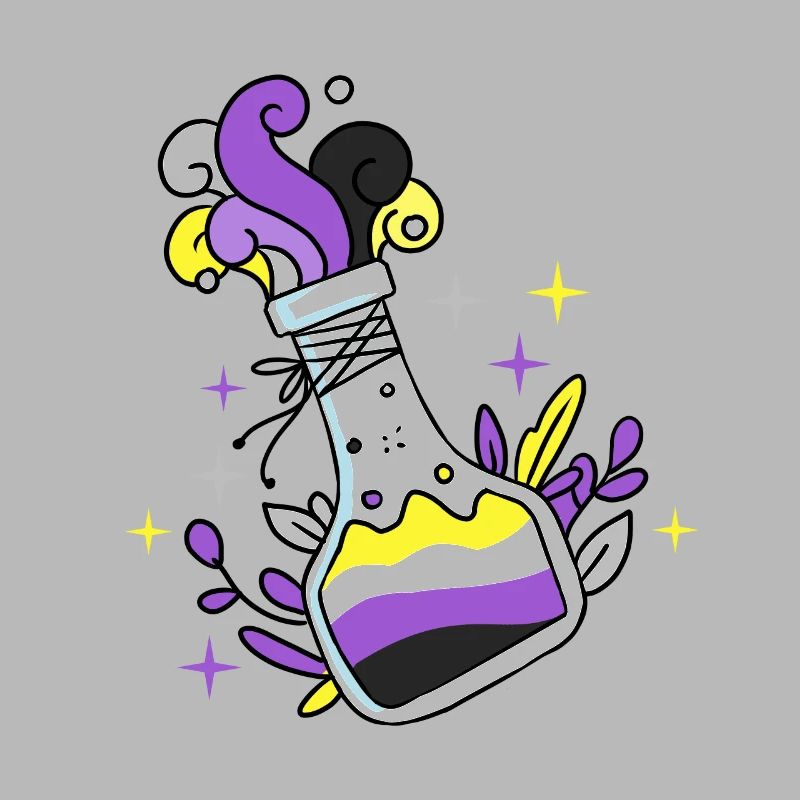 Nonbinary Pride Magic Potion Nonbinary Pride
