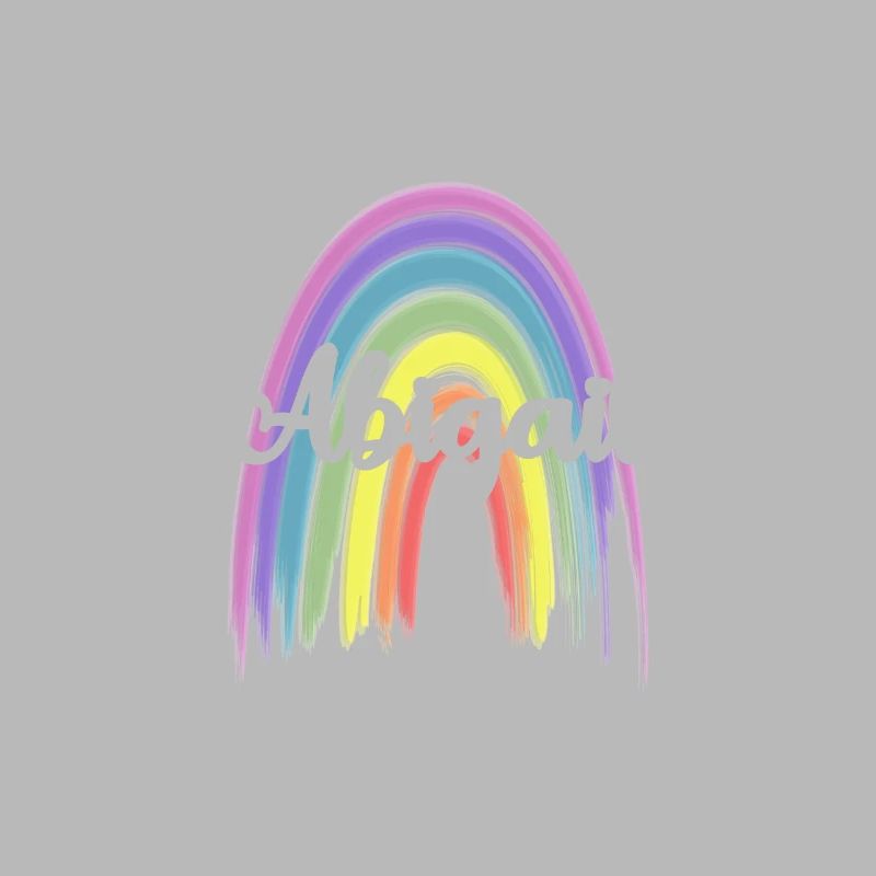 ABIGAIL Rainbow Cursive