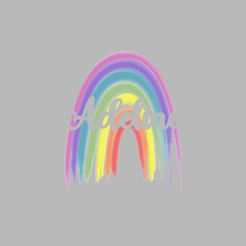 ADELINE Rainbow Cursive