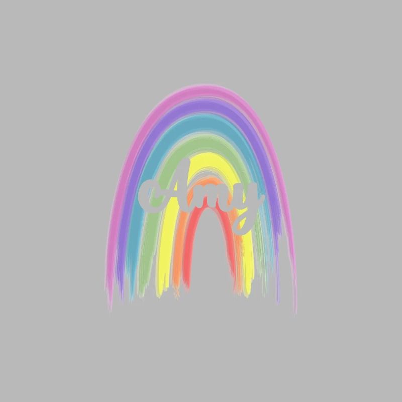 ADALYN Rainbow Cursive