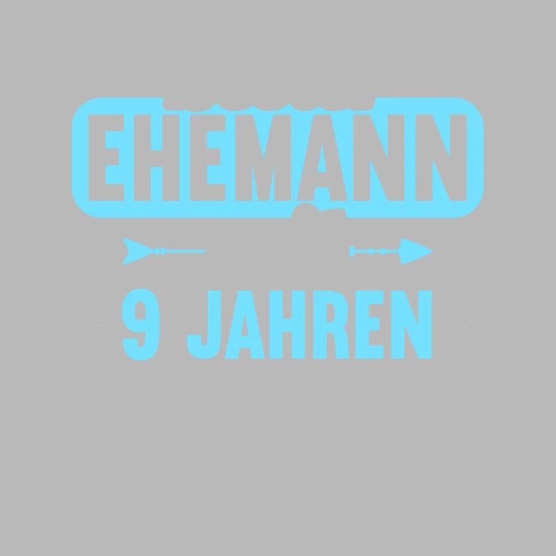 Beste Ehefrau Bester Ehemann seit 9 Jahren