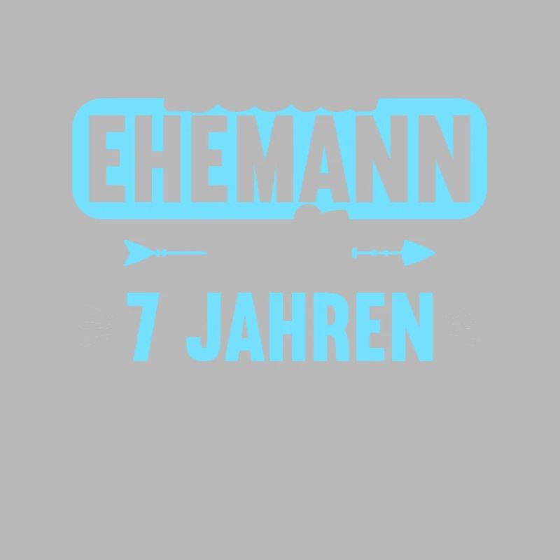 Beste Ehefrau Bester Ehemann seit 7 Jahren