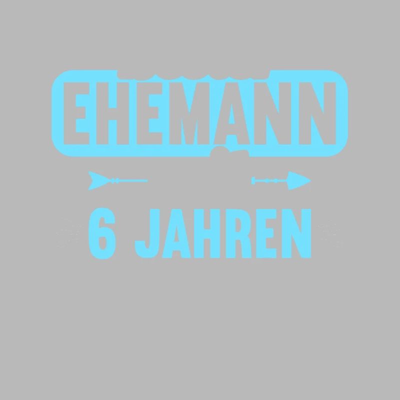 Beste Ehefrau Bester Ehemann seit 6 Jahren