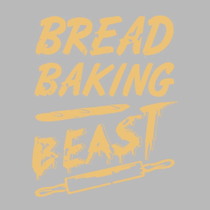 Bread Baking Beast Awesome Vintage Baker Tea
