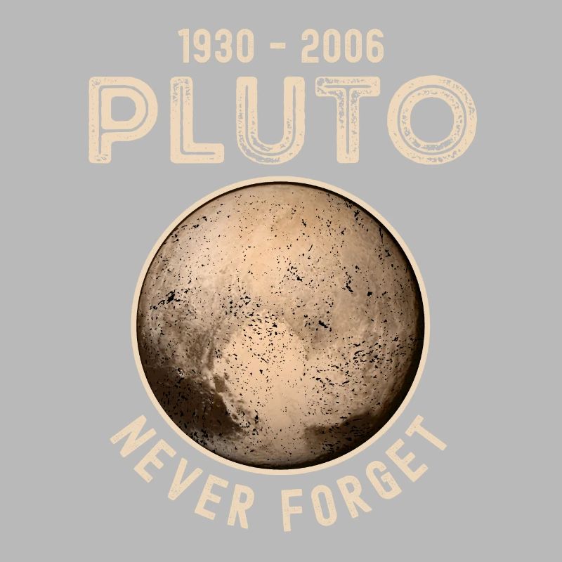 Pluto 1930-2006 never forget