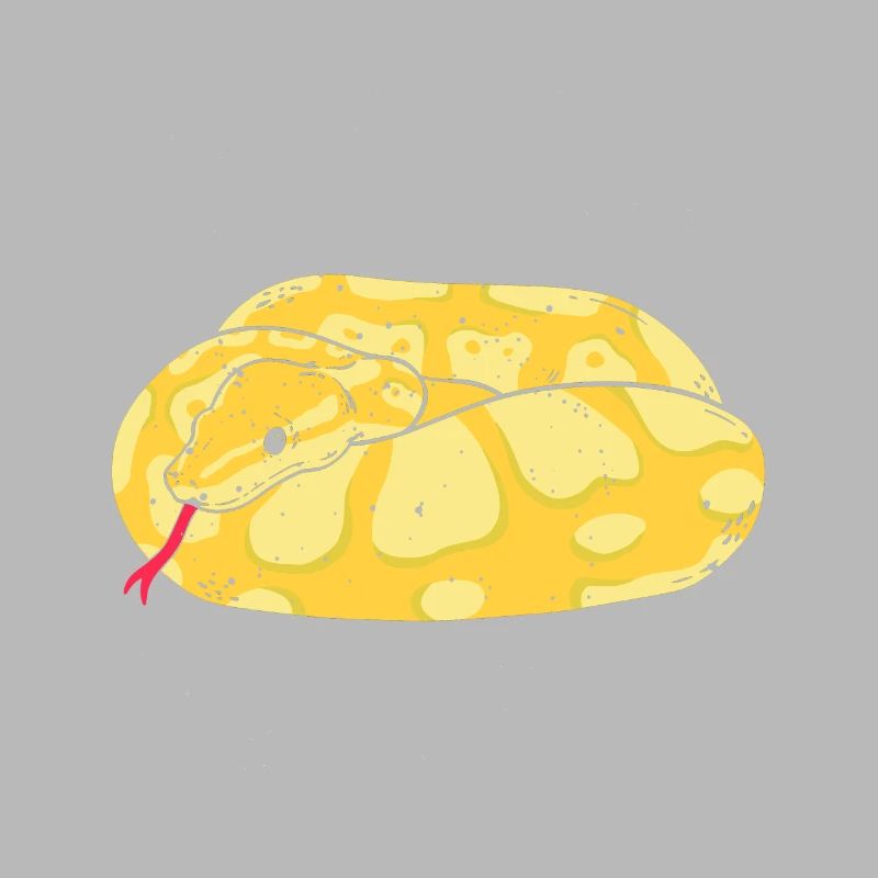 Boule de banane Python Serpentez jusqu’à ce que vous le fassiez