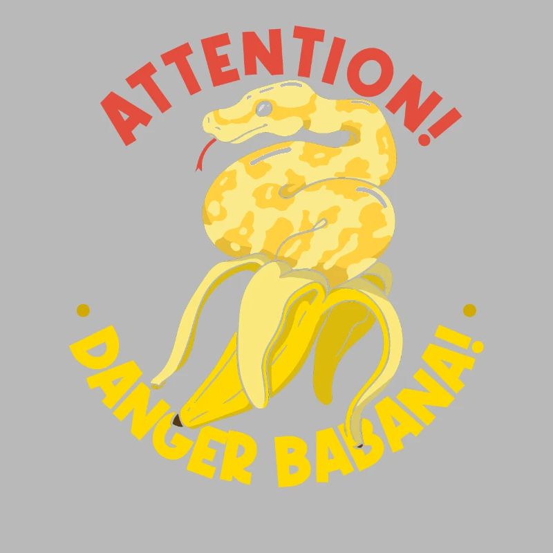 Banana Ball Python Attention Dangerous Banana