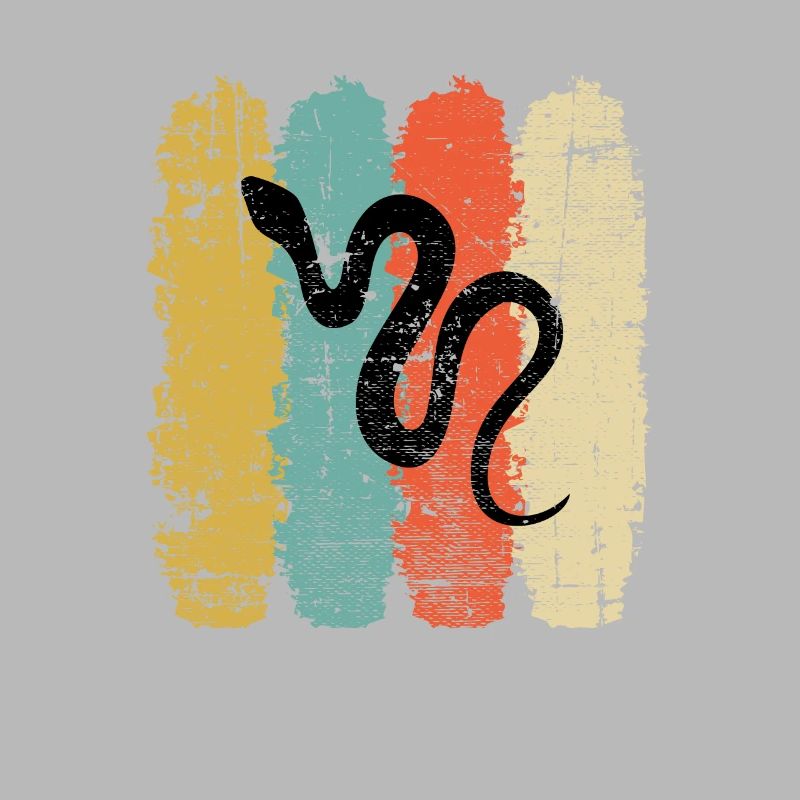 Snake Retro Reptile Python Gift idea