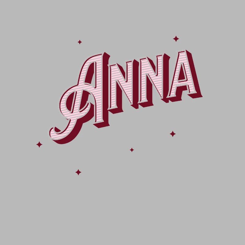 Anna names personalized