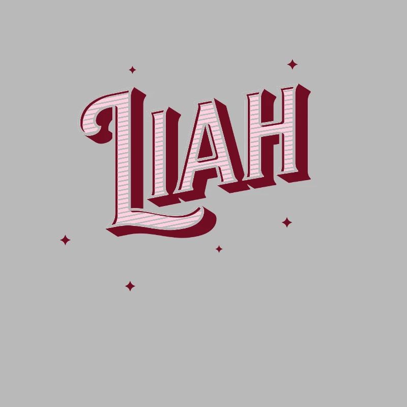 Liah names personalized