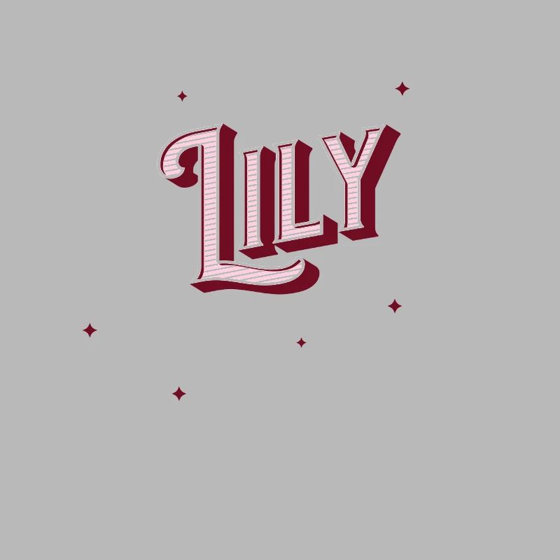 Lily name personalized
