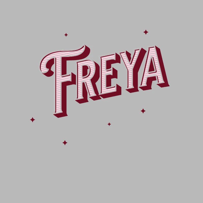 Freya name personalized
