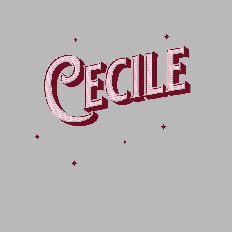 Cecile names personalized