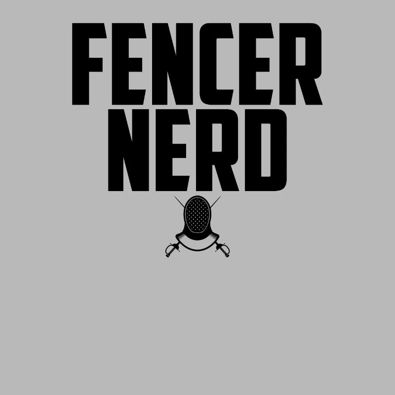 Fencer Nerd Drôle De Sabre de Combat Épée Jeu de Mots