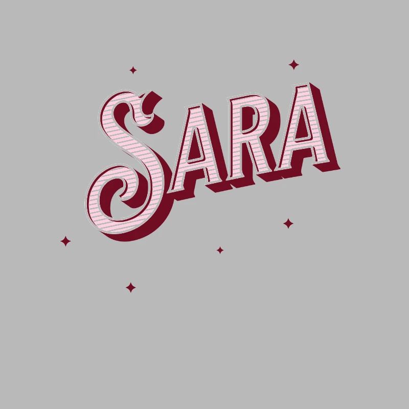 Sara name personalized