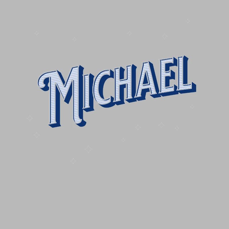 Michael name personalized