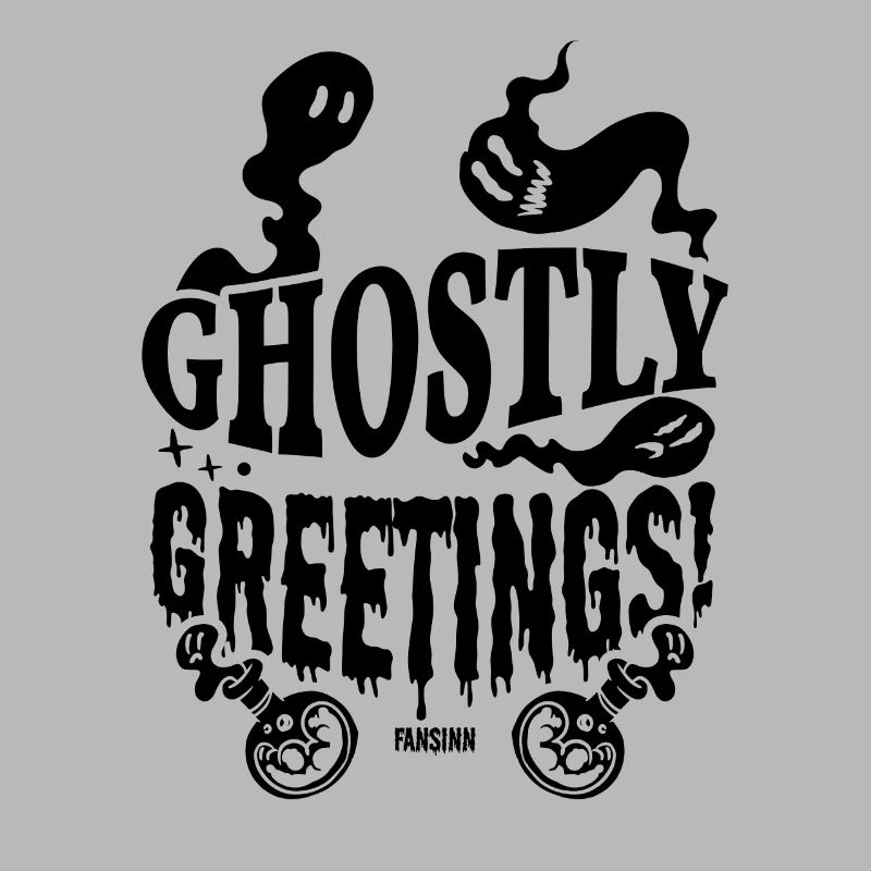 étrange Ghost Monster Halloween