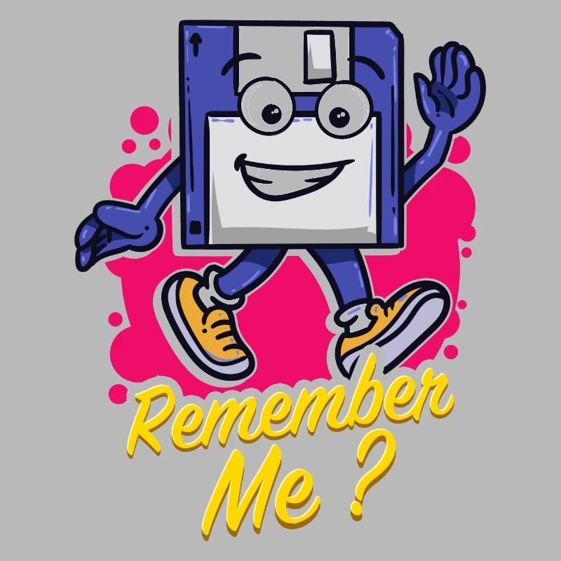 Programmierer Retro-diskette Floppy disc