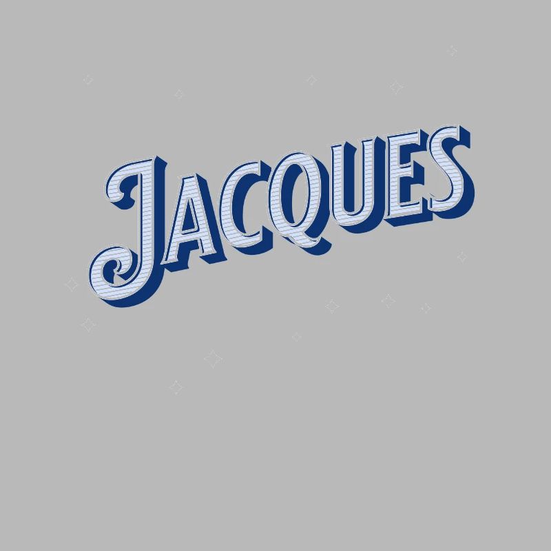 Jacques name personalized