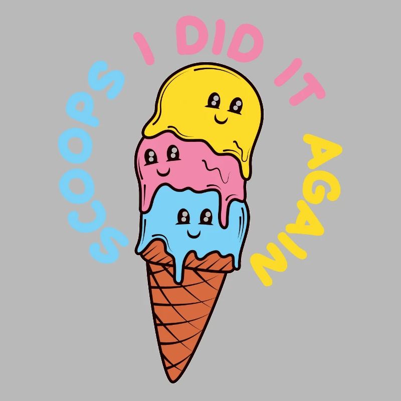 Eiscreme logo Sommer Softeis Geschenkidee