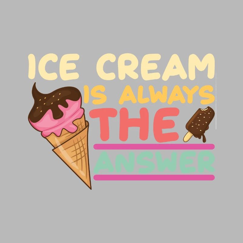Eiscreme logo Sommer Softeis Geschenkidee