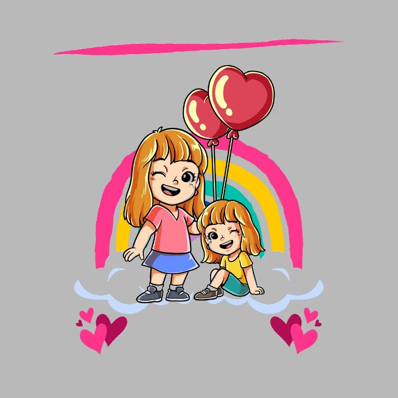 Ich werde Große Schwester Mädchen