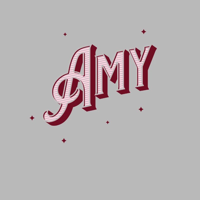 Amy name personalized