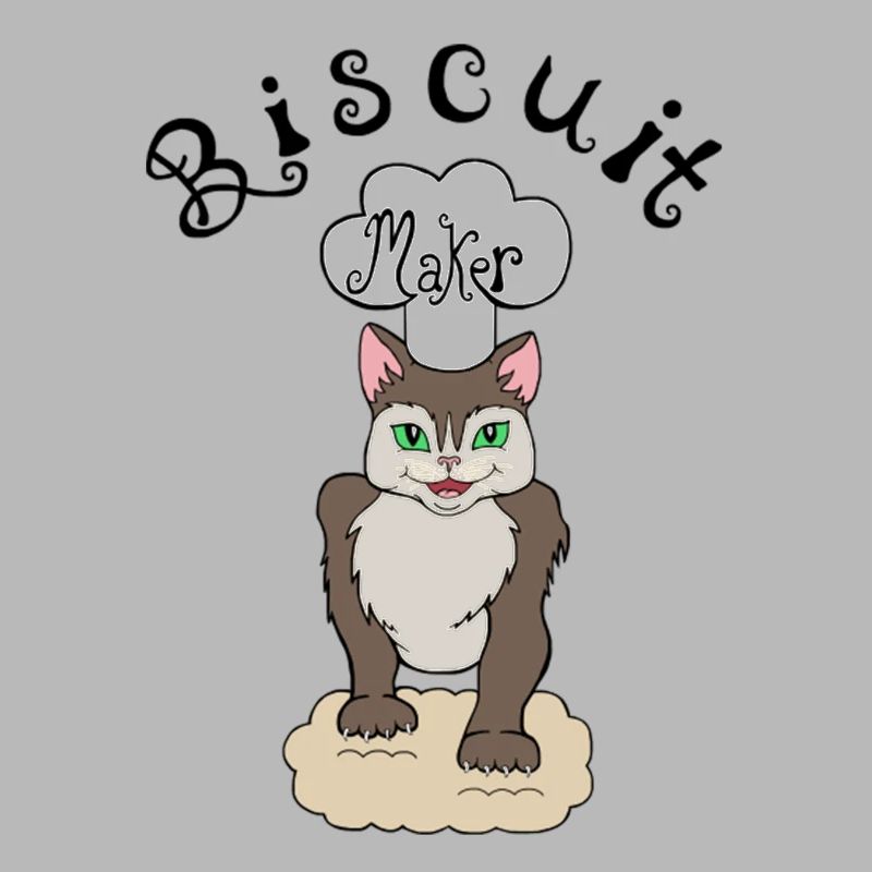 Cat Making Biscuits Maker Cat