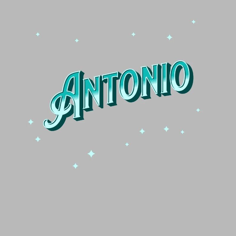 Antonio's name personalized