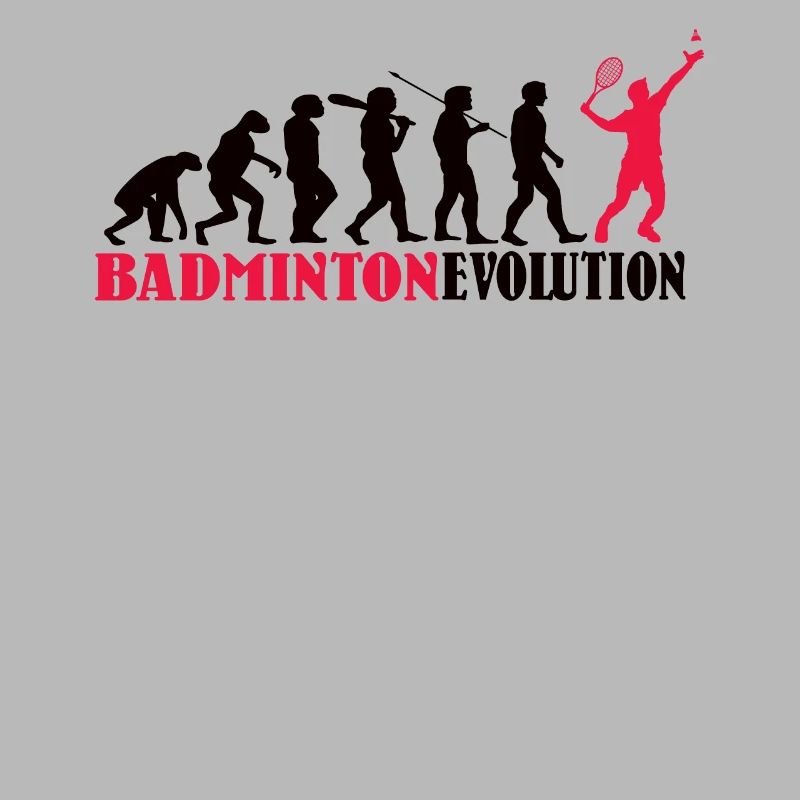 Badminton Spieler Geschenkidee Design
