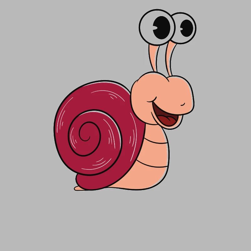 Die Mutter Der Niedlichen Schnecke