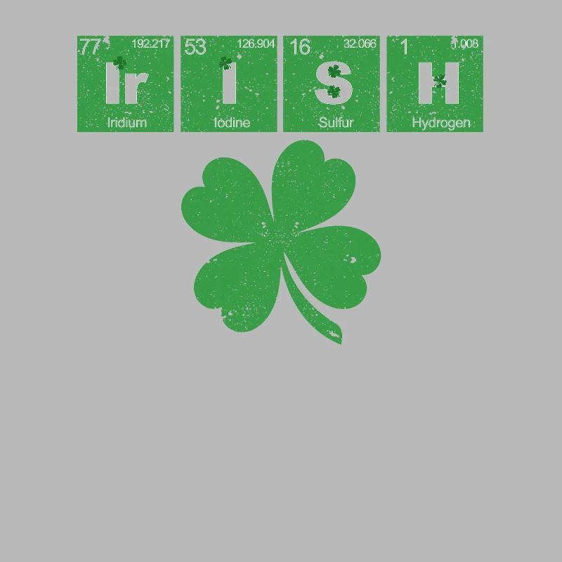 Drôle de professeur de sciences de la Saint-Patrick Irlandais