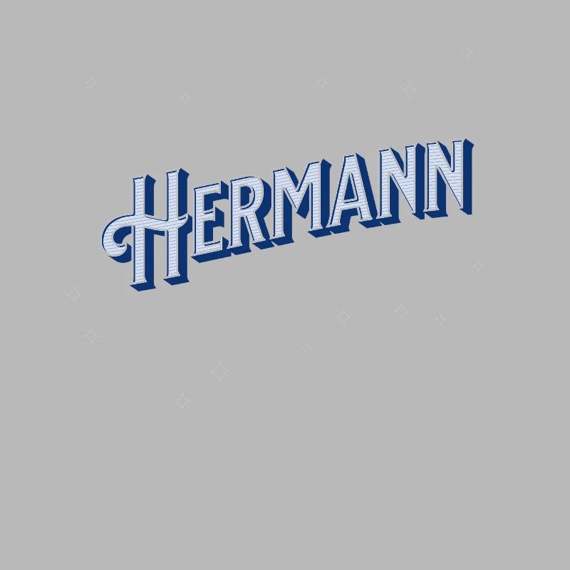 Hermann name personalized