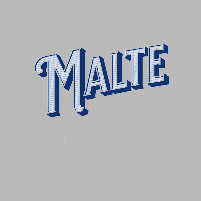 Malte names personalized