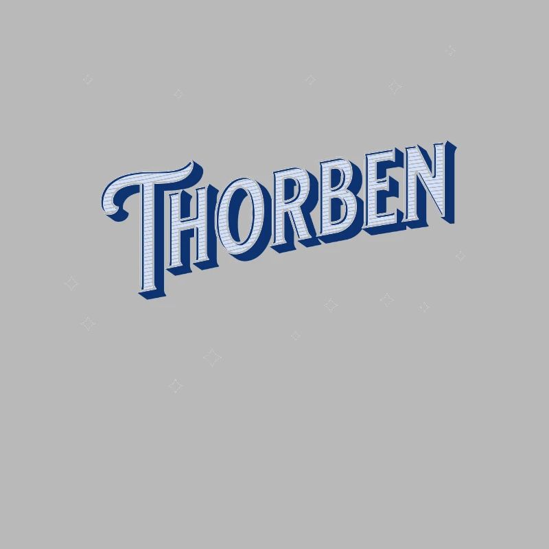 Thorben's name personalized