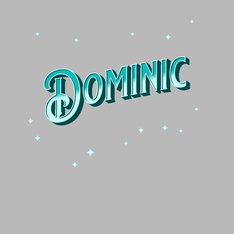 Dominic's name personalized