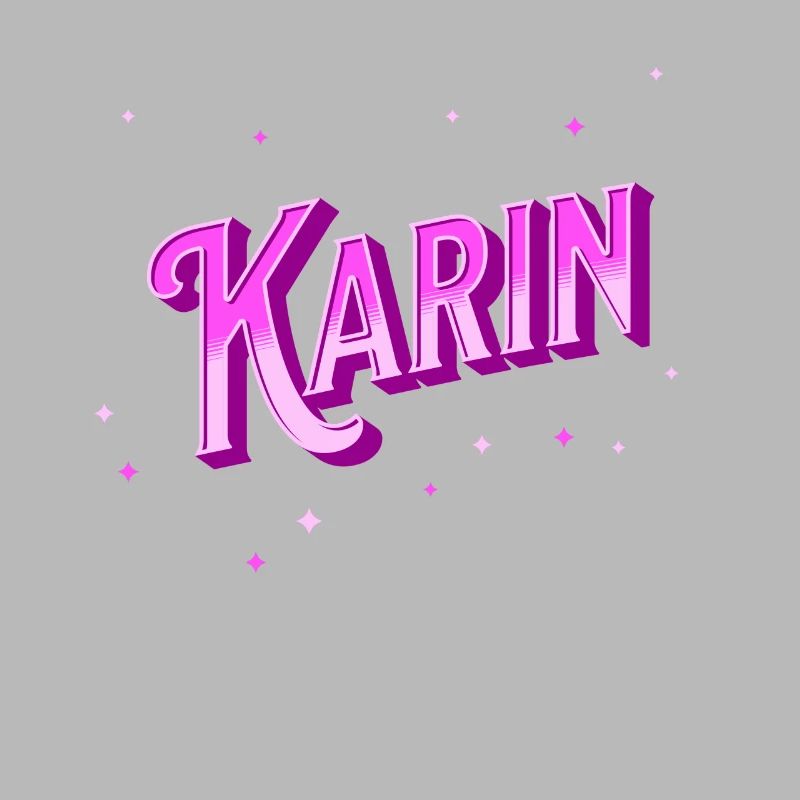 Karin's name personalized