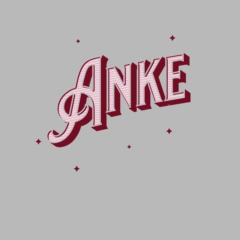 Anke name personalized