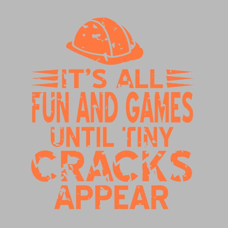 All Fun & Games Until Tiny Cracks Appear Funny