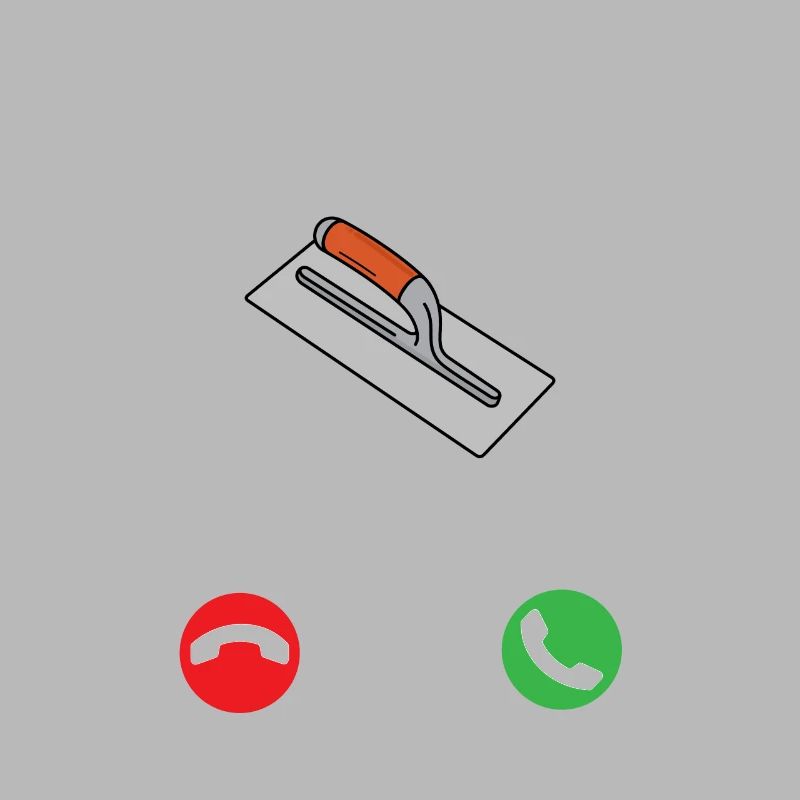 Cement Mason Is Calling Funny Construction Worker