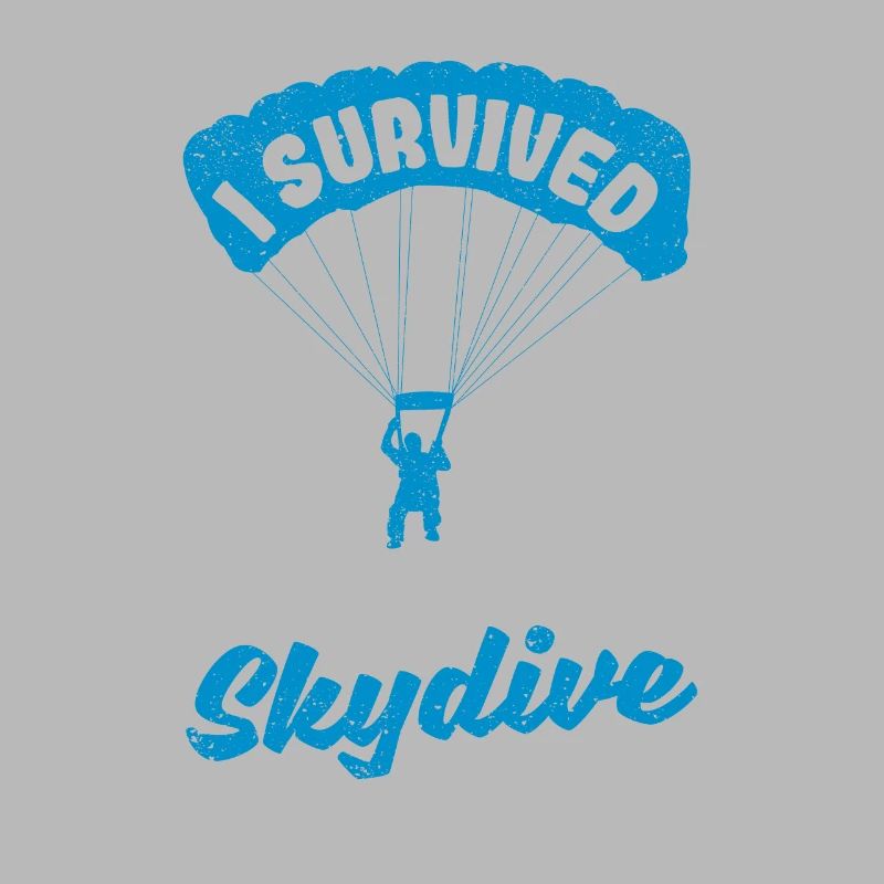 I survived my first skydiving