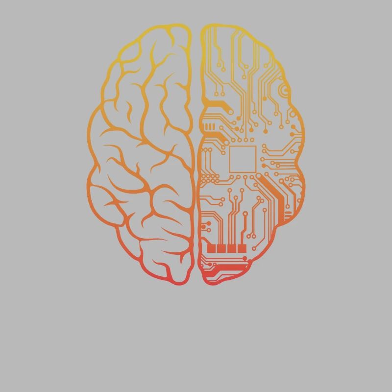 Programmierer HTML - Entwickler Programmierung Brain Cool