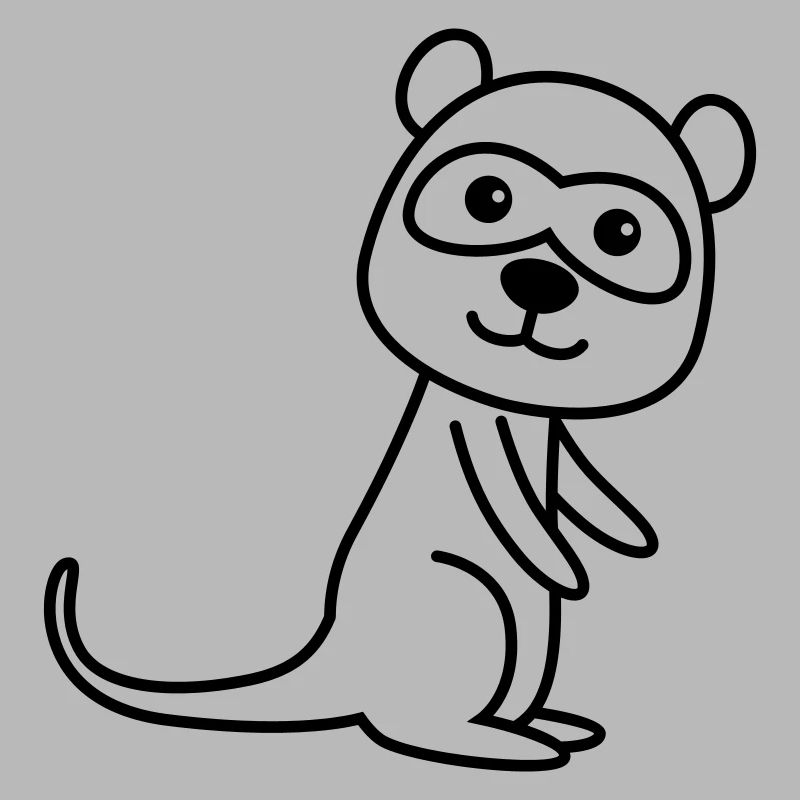 Erdmännchen Comic Tier