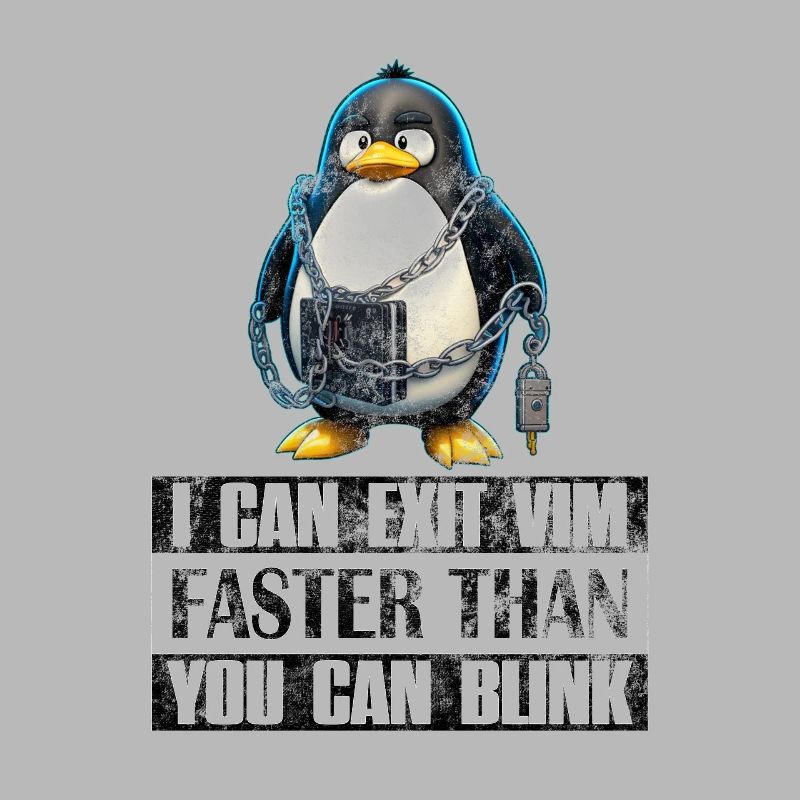 I Can Exit VIM Faster Than You Can Blink Linux