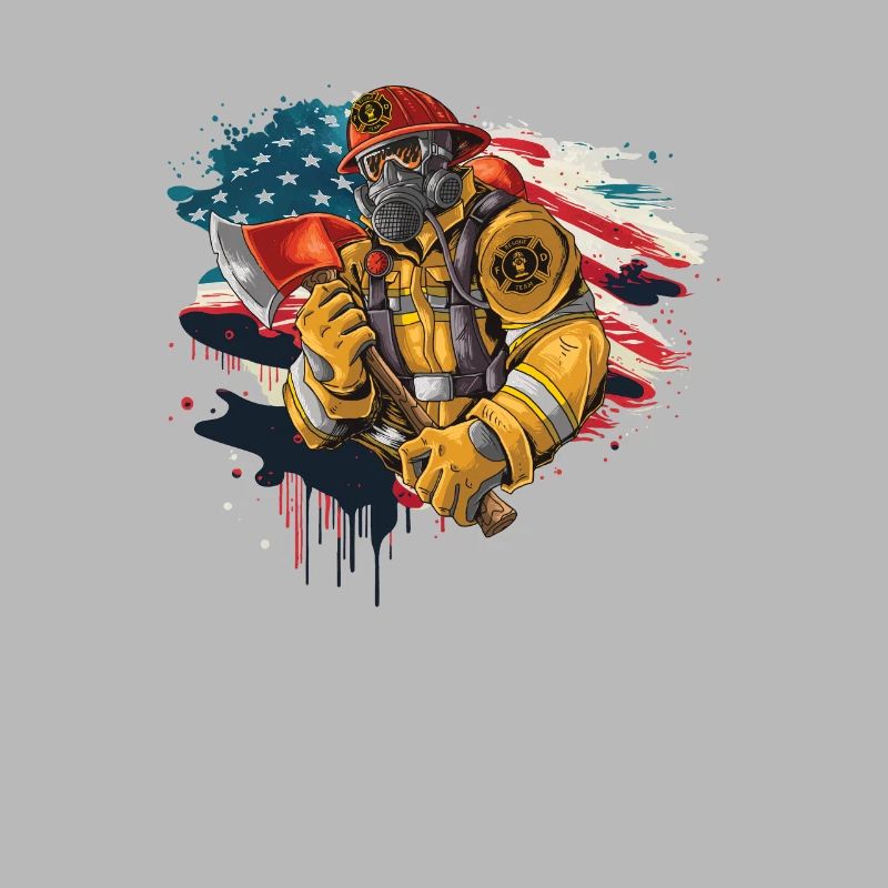 Pompier Valor Courage Honor Fire