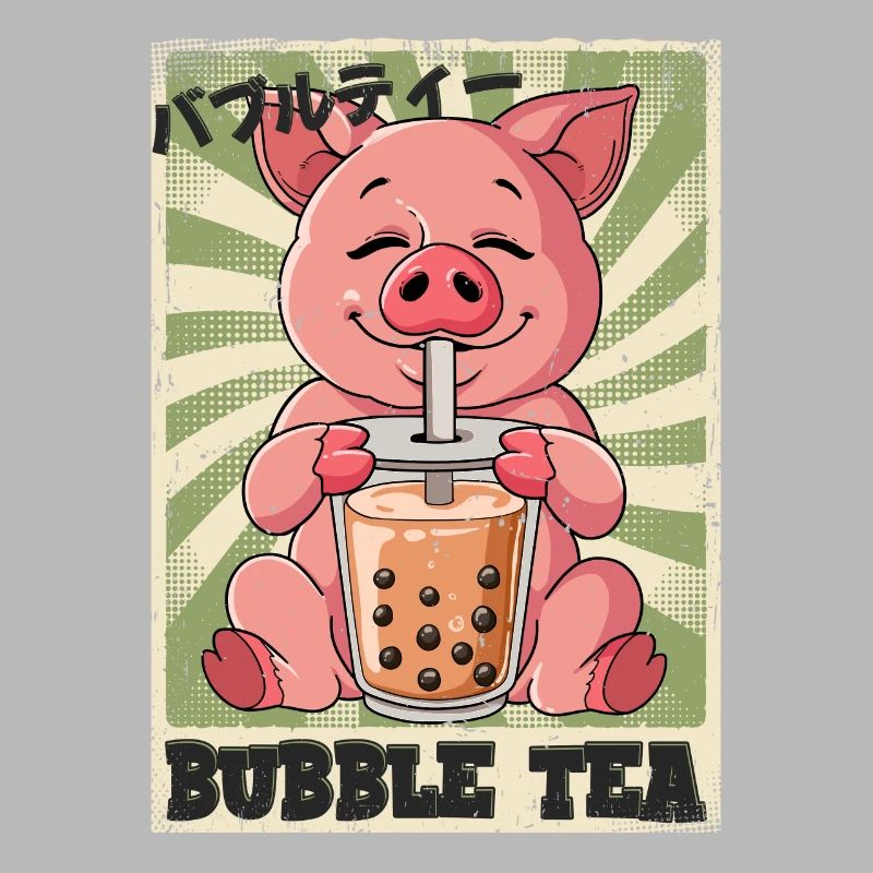 Boba Tea Pork Bubble Tea